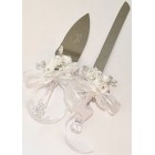 Nuestra Boda Cake Knife & Server Set Wedding Gift Keepsake